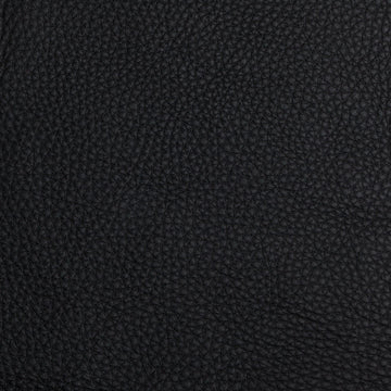 Black Shrunk Grain Bull Leather