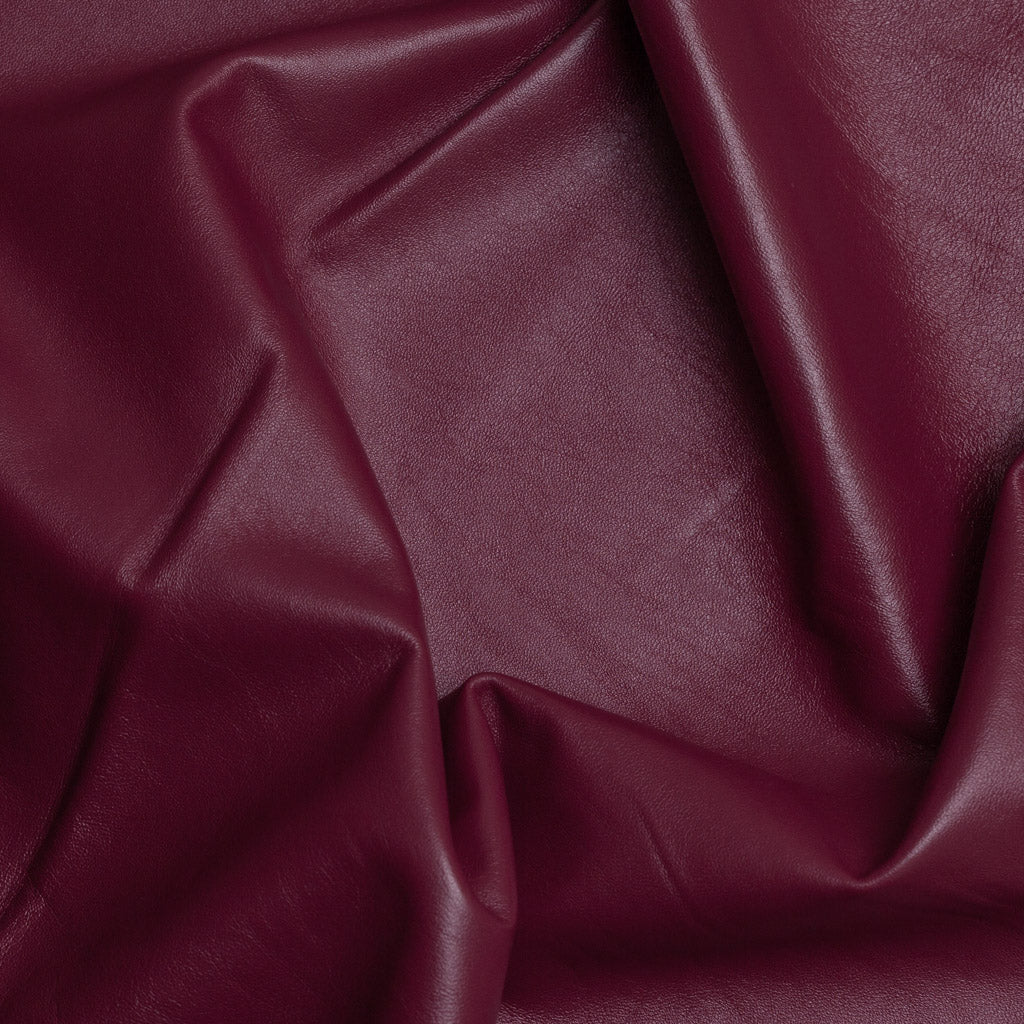 Claret Lamb Nappa Leather